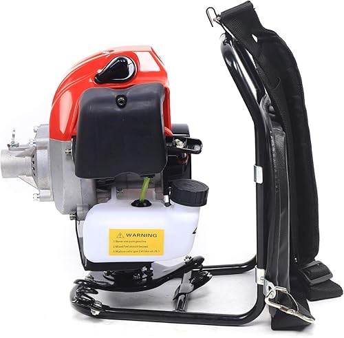 Miniatura 9 de TBG430 - Cortador de cepillo para mochila, cultivador de 2 tiempos, cultivador de césped a gas, refrigerado por aire, herramienta de excavación de