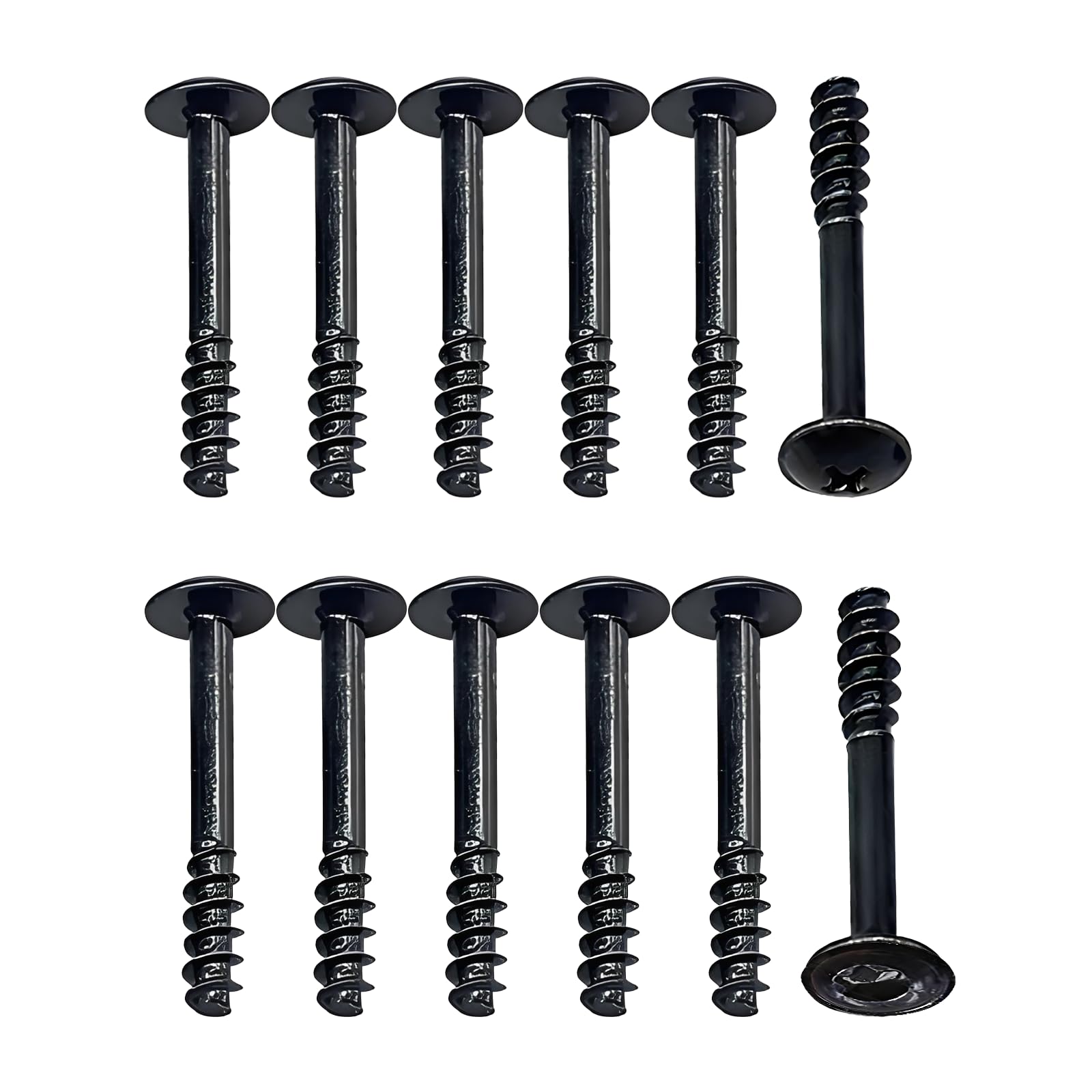 12 sztuk śrub do filtra powietrza do VW, śruba mocująca, filtr powietrza, kompatybilny z Vauxhall, kompatybilny z Opel, 33,5 mm x 5 mm, akcesoria zamienne do samochodów Volkswagen Tiguan/Tiguan L