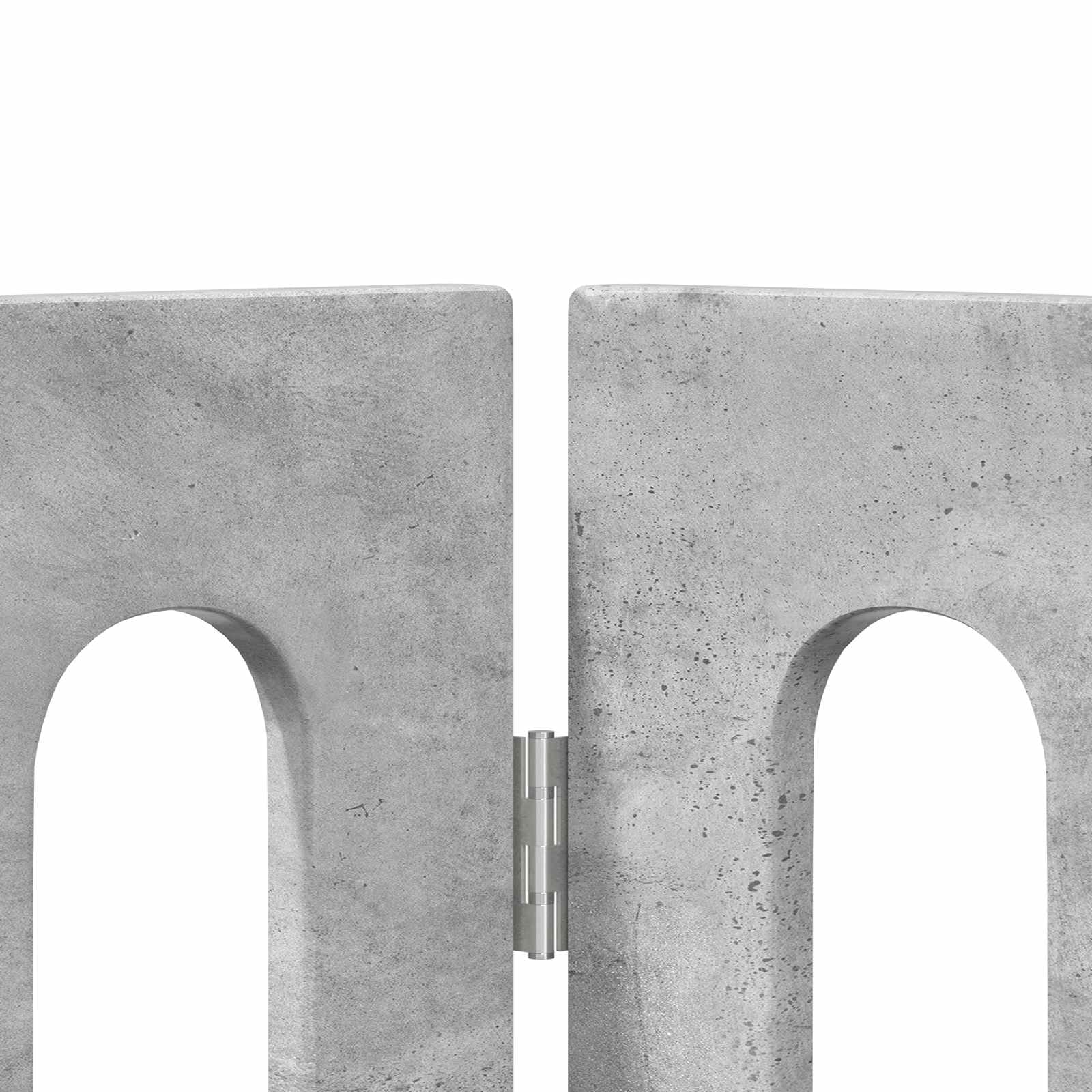 Recinzione pieghevole per animali domestici, in legno, grigio cemento, 201 x 38 x 70 cm, 4 pezzi, pannello pieghevole flessibile con rotazione di 180°, per interni, barriera sicura e