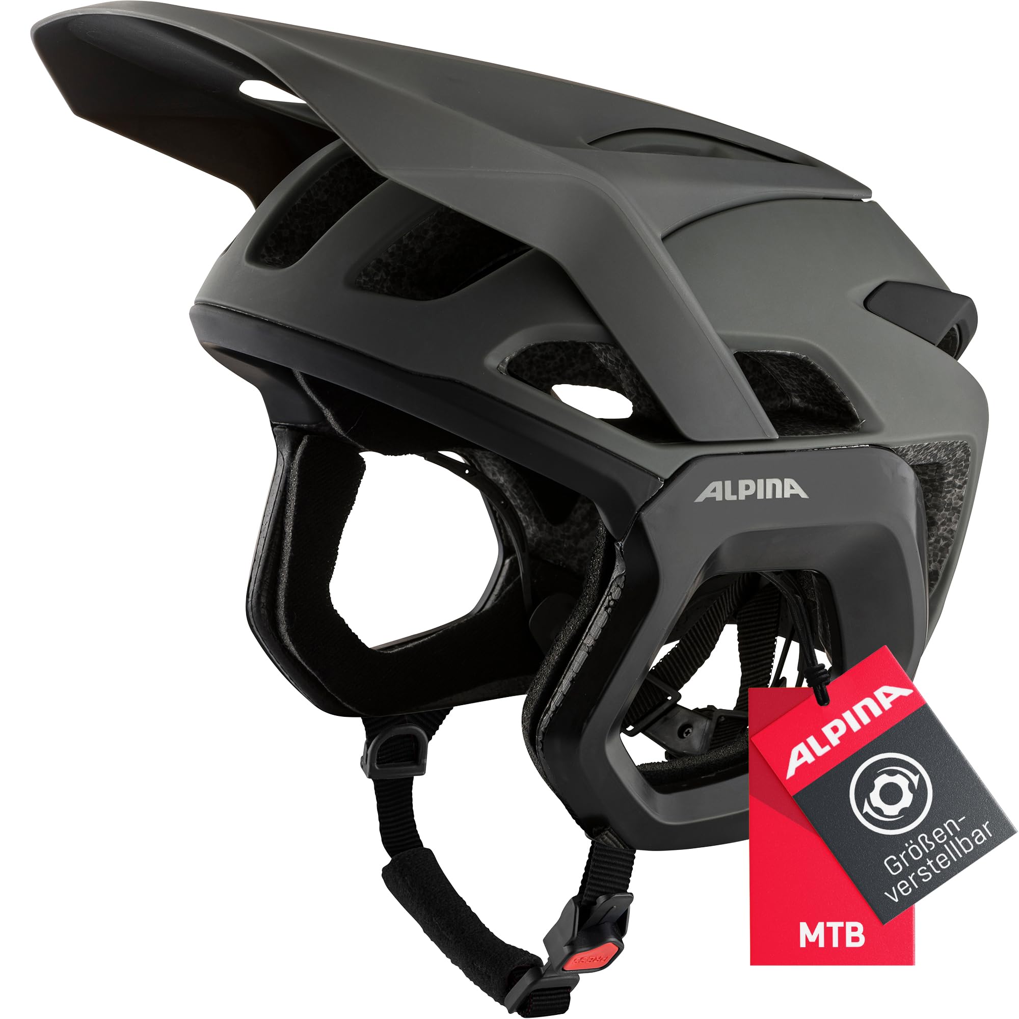 ALPINA ROOTAGE Evo, Casco da Bicicletta Unisex Adulto, Coffee-​Grey Matt, 51-​55 cm