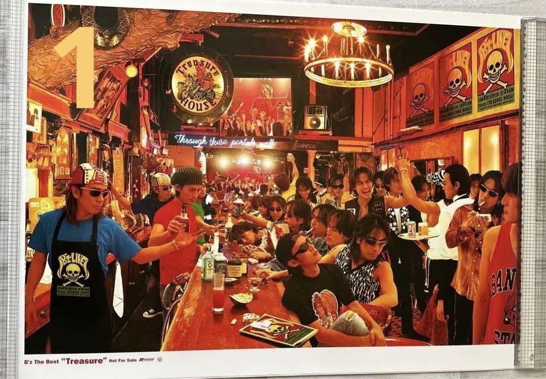 Amazon.co.jp: B'zポスター2枚セット 「treasure」 : おもちゃ