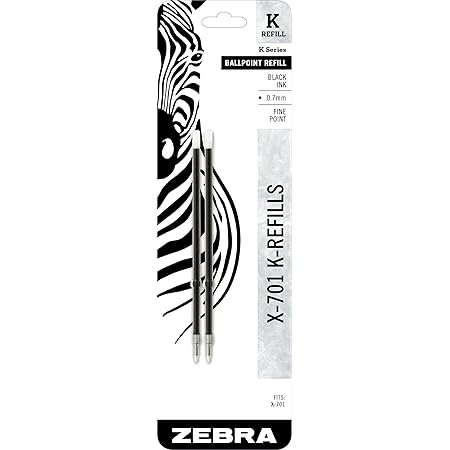 0.7 mm ballpoint pen refills