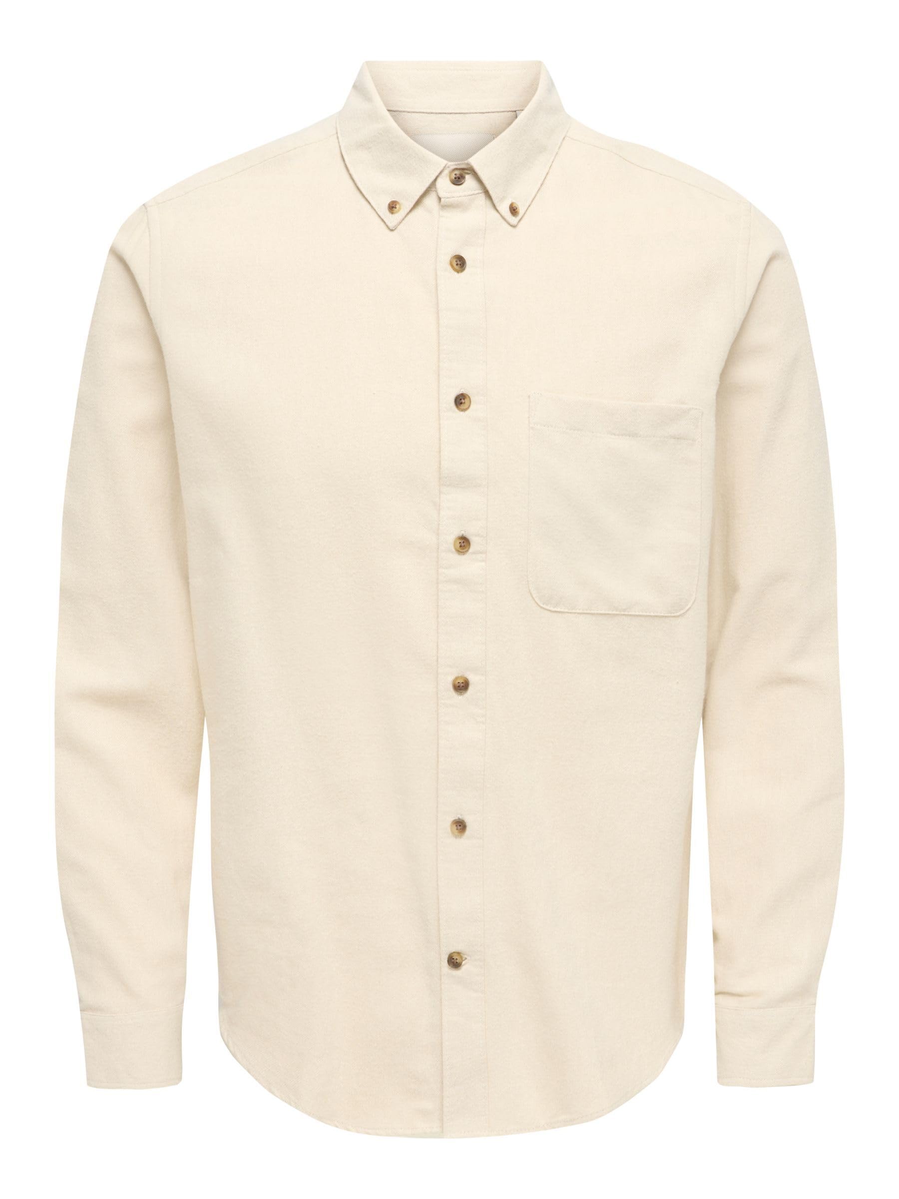 Onsgudmund Slim 1 pkt Solid Shirt NoosUzun kollu gömlErkek