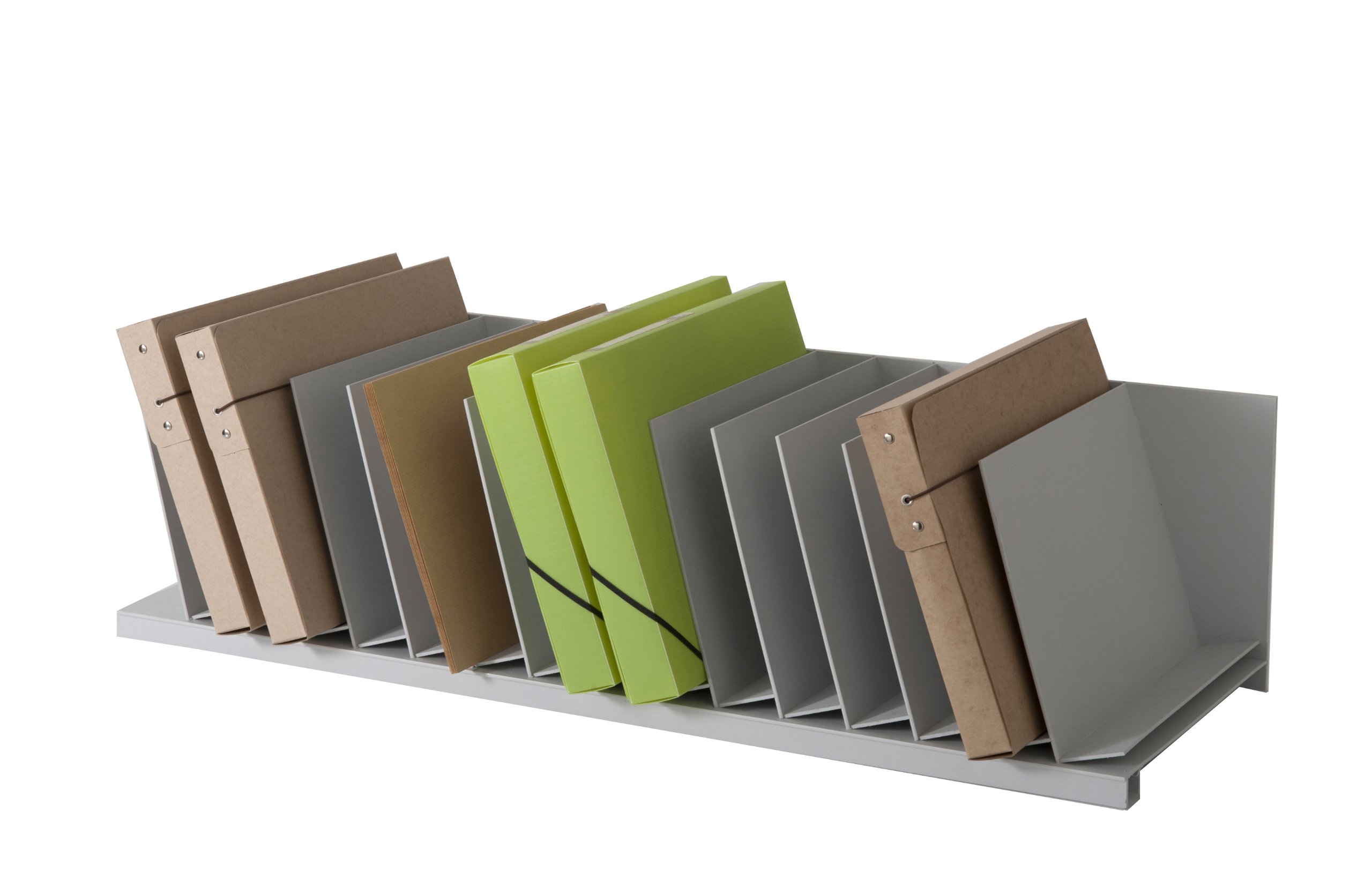 Paperflow 133428 - Classificatore di 14 caselle fisse 802MM
