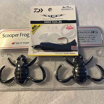 ボトムアップ スクーパーフロッグ マグナム ダディ ダイワ フレックスジグ 新品未使用 スクーパーフロッグマグナム フレックスジグ セット