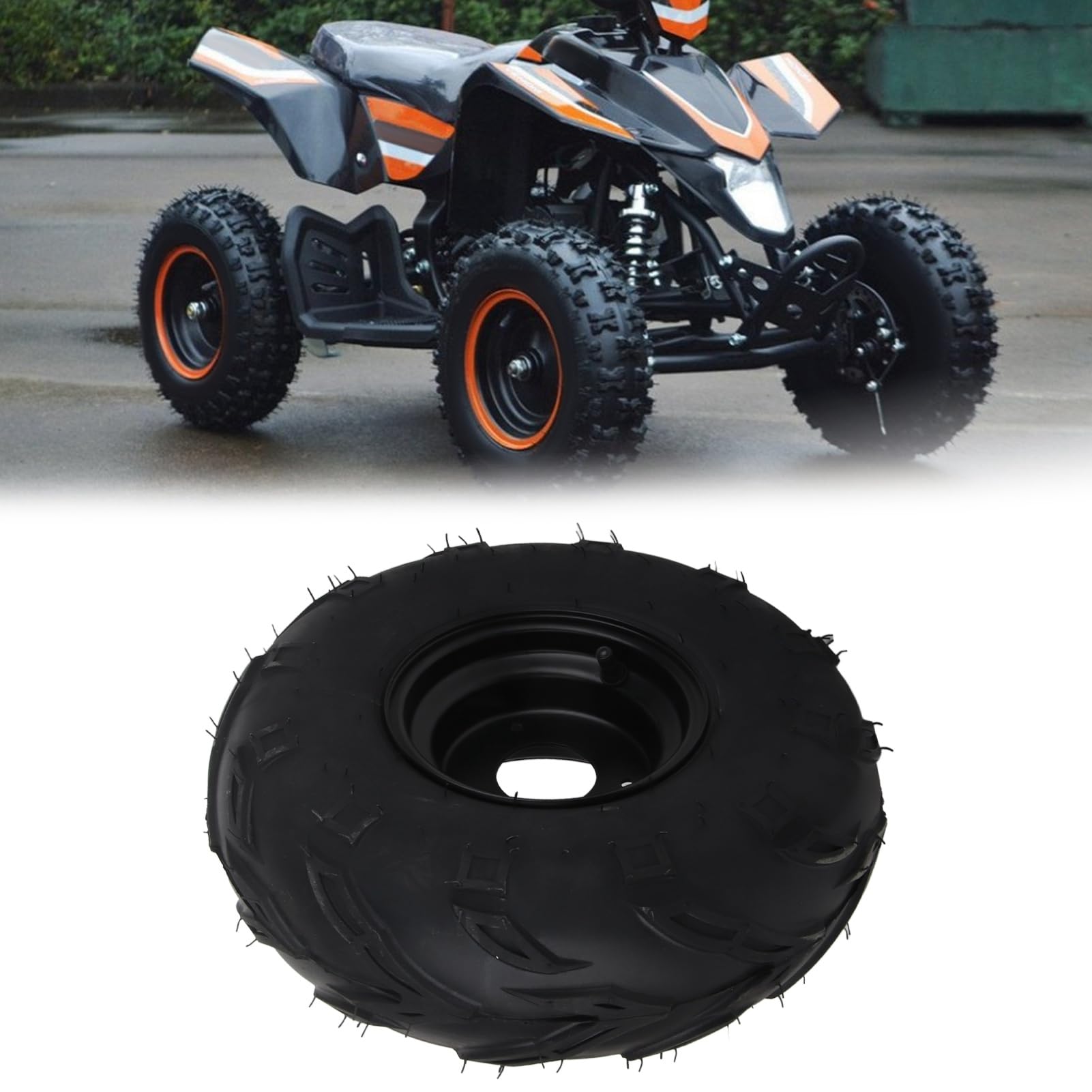 Amazon.co.jp: スクーター チューブレス、145 70‑6 ATV チューブレス