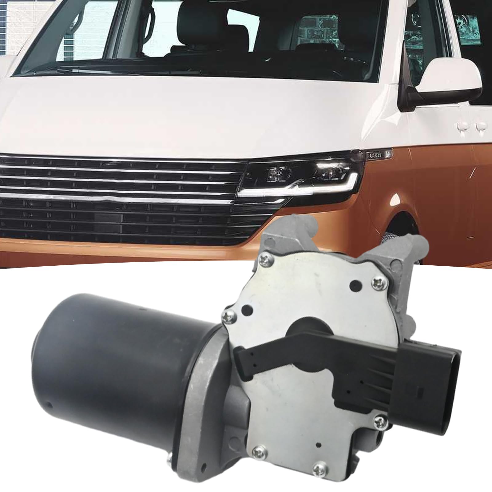 Moteur D'essuie-glace Avant RHD - Moteur D'essuie-glace Avant De Rechange Pour VW Transporter T5 2003-2015 T6 Multi Van Camper Mini Bus Caravelle 2016-2023