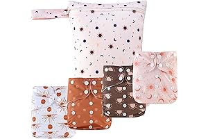 Asenappy Newborn Baby Cloth Pocket Diapers