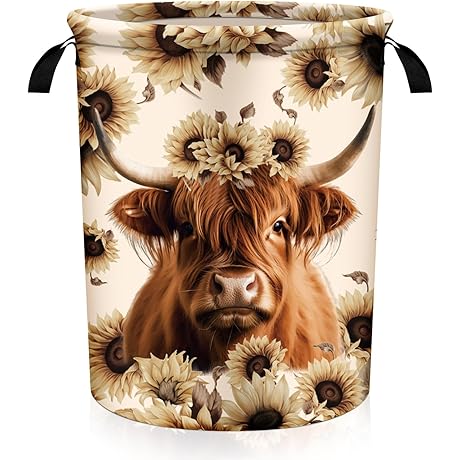 Highland Cow Easter Basket