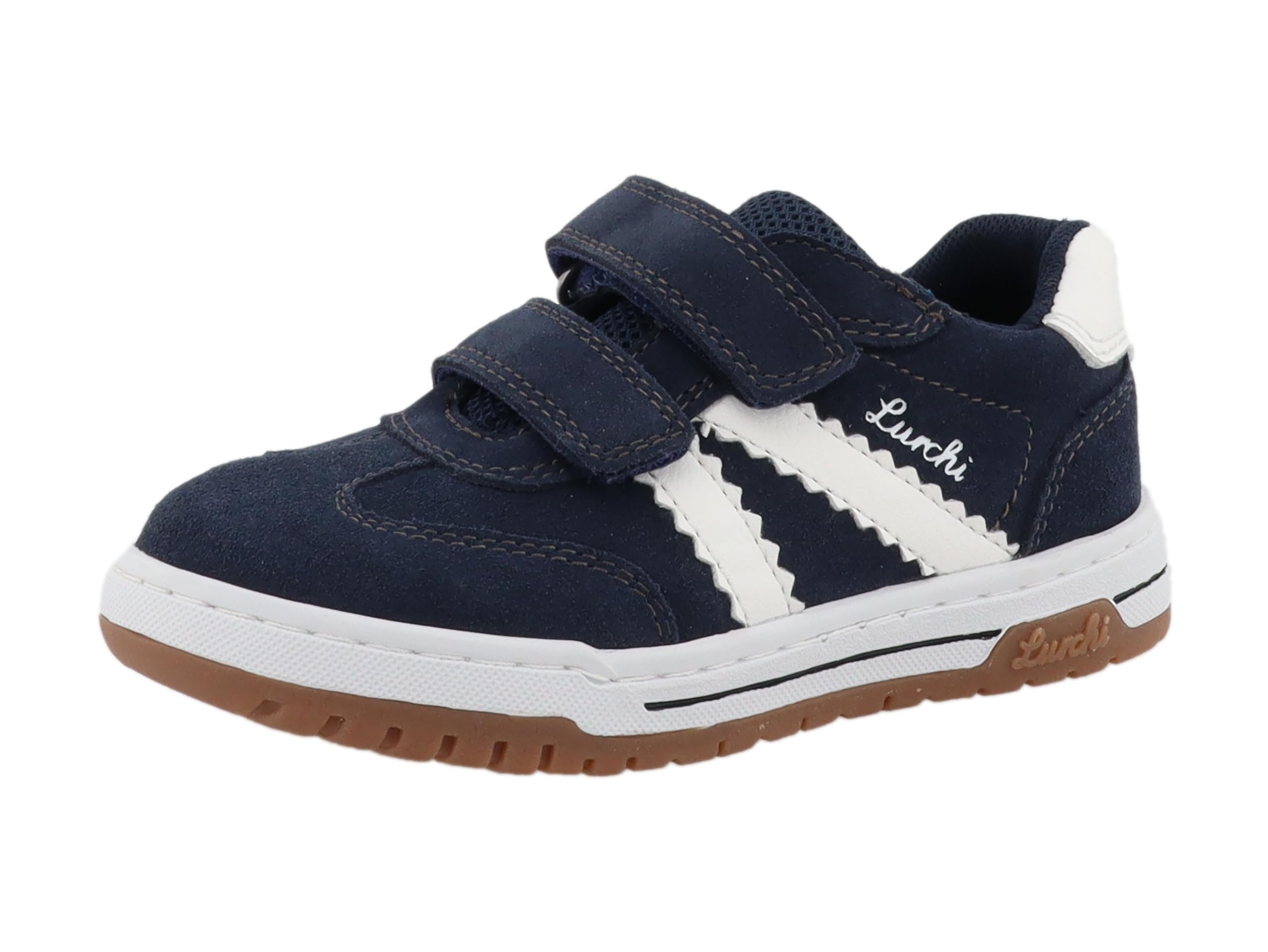 Lurchi 95L0013004 Sneaker, Navy, 34 EU Weit
