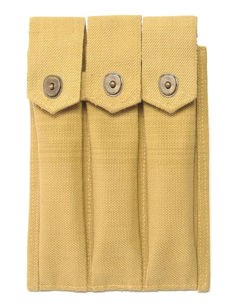 米軍 実物 50年代 貴重品袋 792 Amazon.com : US WW2 Thompson 3 Cell Magazine Pouch Marked