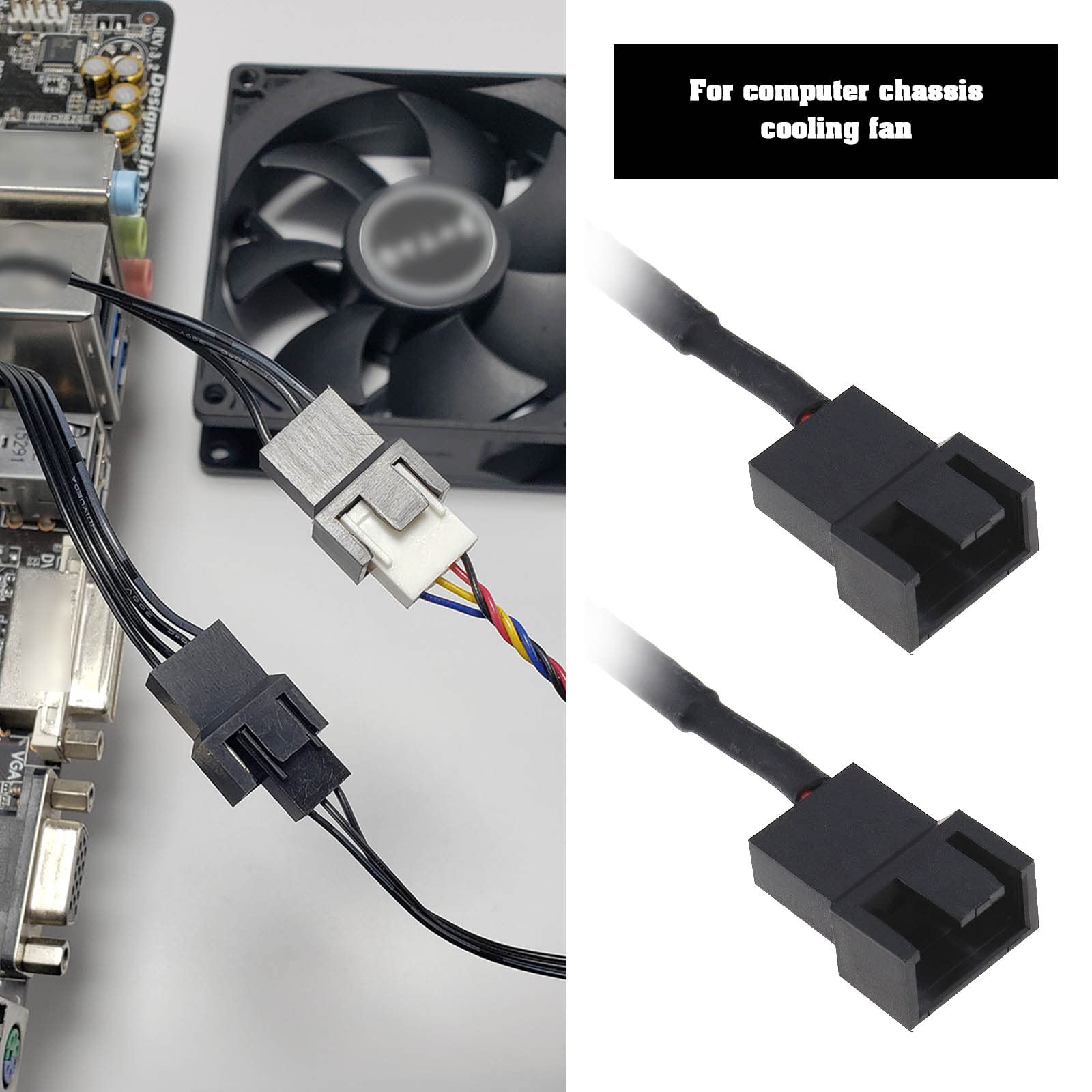 Amazon.co.jp: 5個 SATA 15ピンから3ピン/4ピン PCケースファン電源