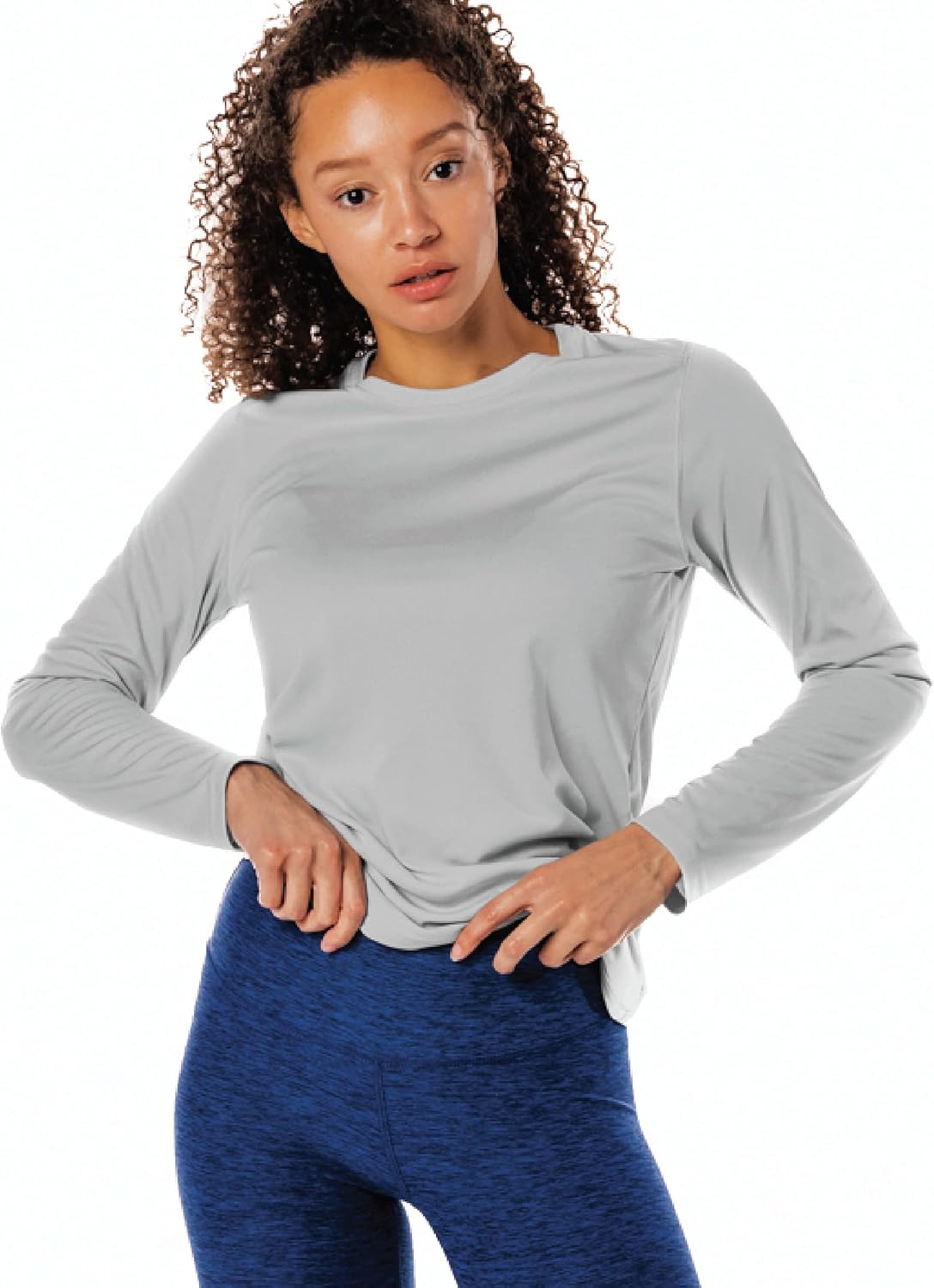 Vapor Apparel Women's Repreve UPF 50+ UV Sun Protection Long Sleeve Performance T-Shirt for Outdoor Lifestyle & Sports