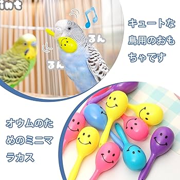 Amazon.co.jp: インコ おもちゃ (10個セット) 鳥 おもちゃ 漫画