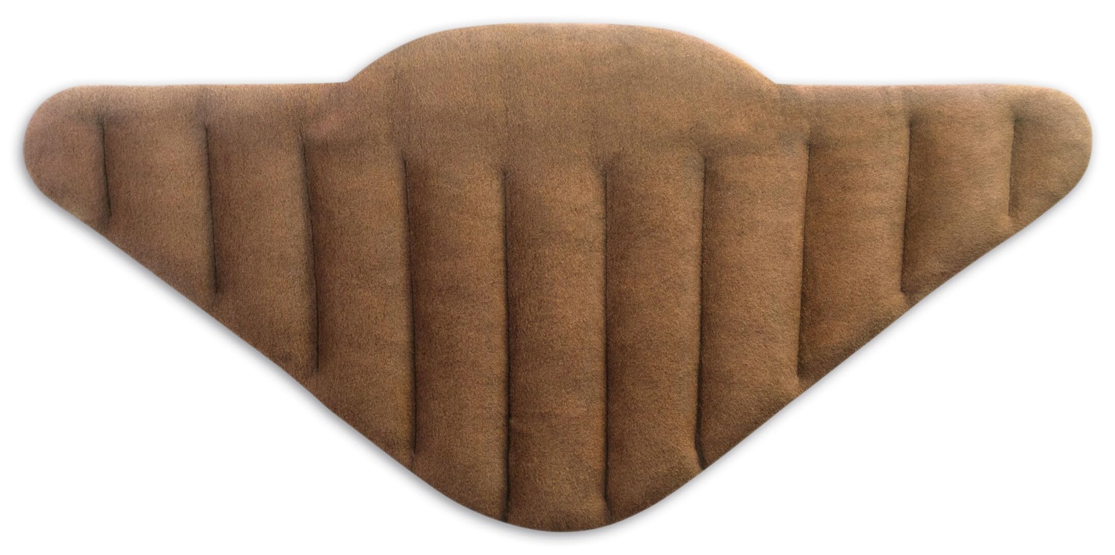 LESCHI XXL Coussin chauffant micro ondes (60x28cm) en coton 100% bio, 11 compartiments, marron, Bouillotte graines de blé 100% bio, Bouillotte micro-ondes idéale pour réchauffer épaules, cou, nuque
