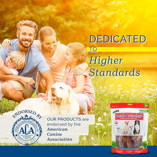 Miniatura 8 de PCI Pet Center Inc. Lamb Crunchys - Golosinas crudas deshidratadas para perros, paquete de 16 onzas, LAM-016MC
