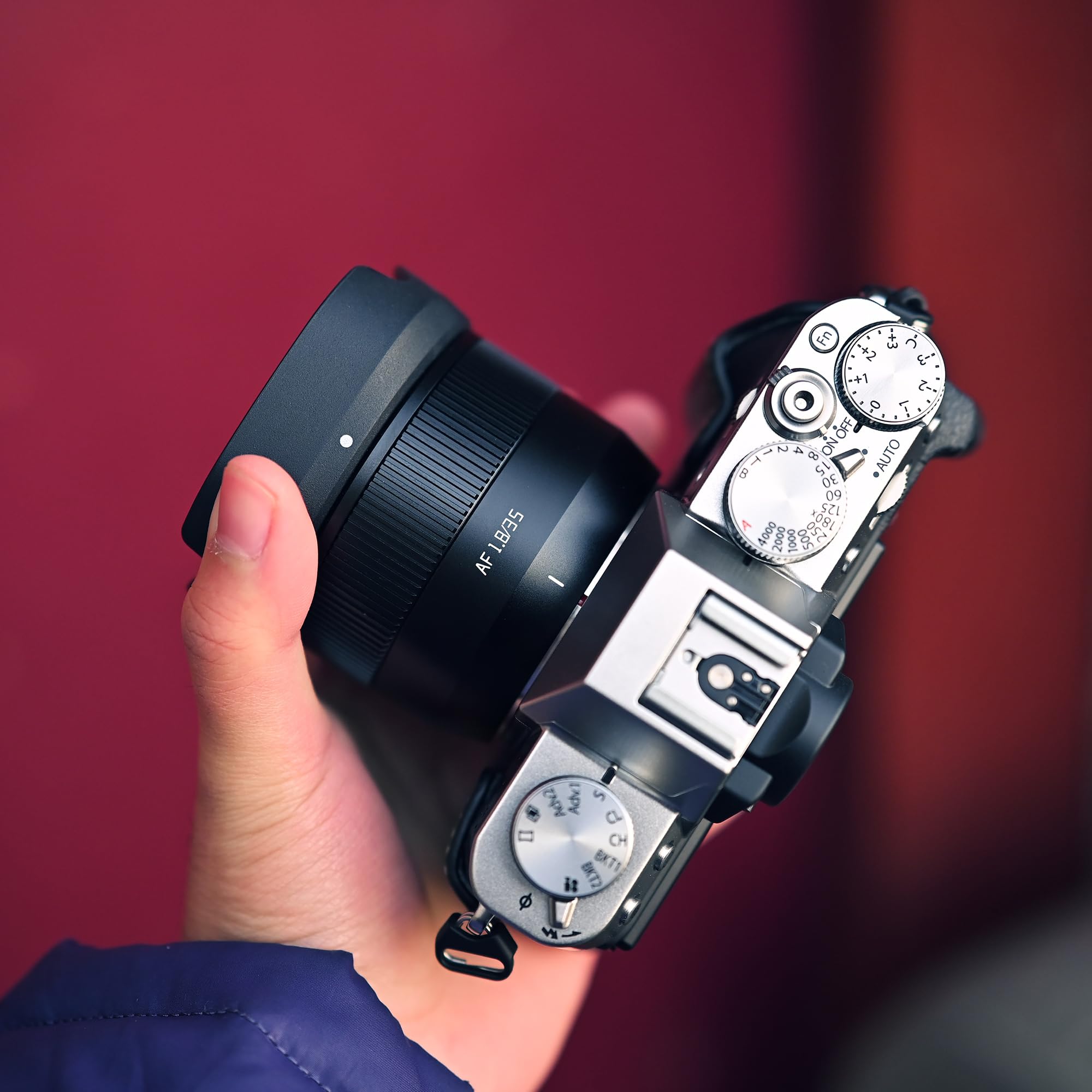 TTARTISAN Objectif 35mm F1.8 II Mise au Point Automatique APS-C Corps en métal Objectif léger (pour Monture Sony E)