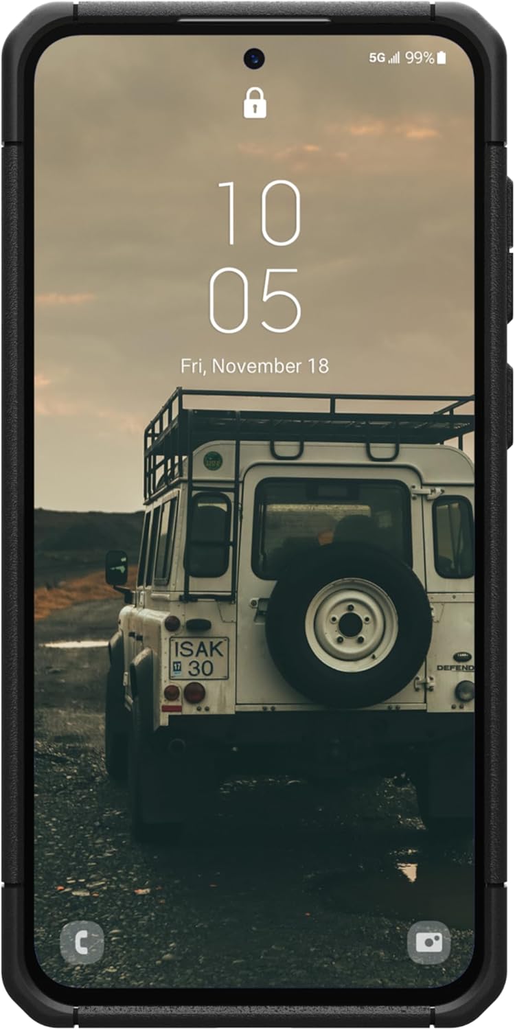 URBAN ARMOR GEAR UAG Designed for Samsung Galaxy A36 5G SM-A366 Case Scout - Rugged Non-Slip Military Drop Tested Protective Cover, Black