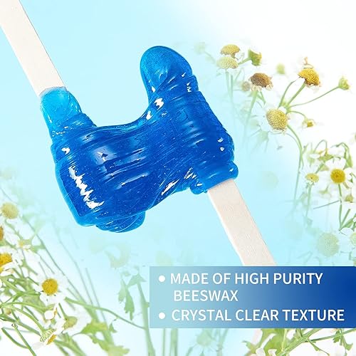 Miniatura 3 de Cuentas de cera de 2.5 lb/1100 g, kit de cera dura con 2 aceites de tratamiento de cera, cuentas de cera dura para piernas, axilas, cara y bikini y