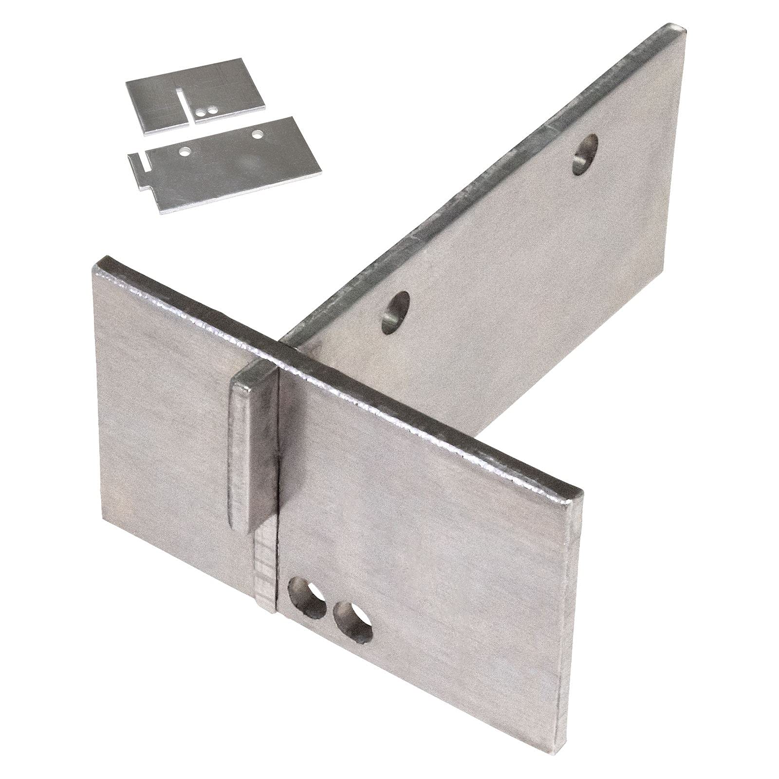 Truly Pvc Supplies Conservatory Roof End Plate Aluminium Stop Slipped Polycarbonate & Glass Panels