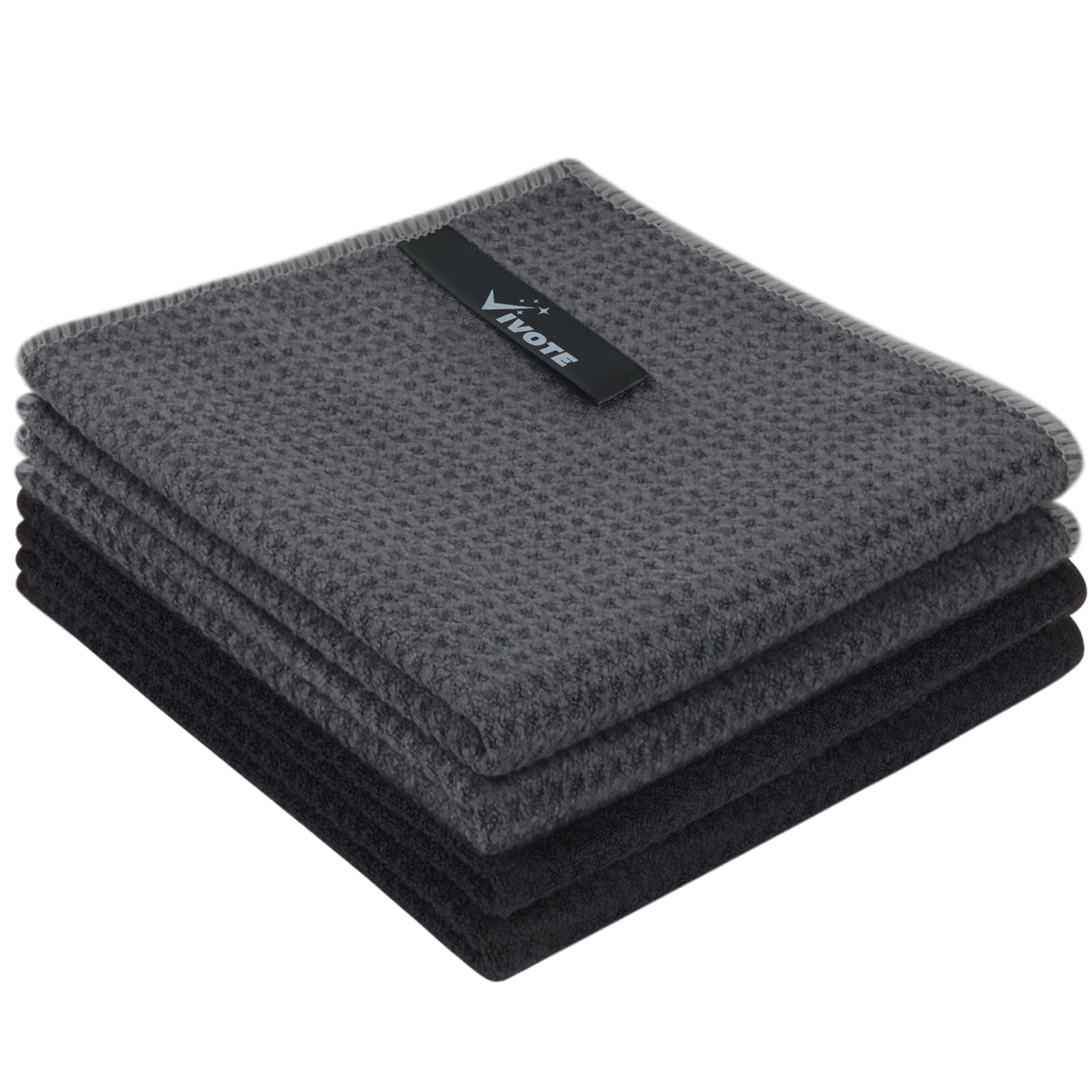 VIVOTE Barista Cloths Microfibre Cleaning Cloths Multicolor Kitchen Towel