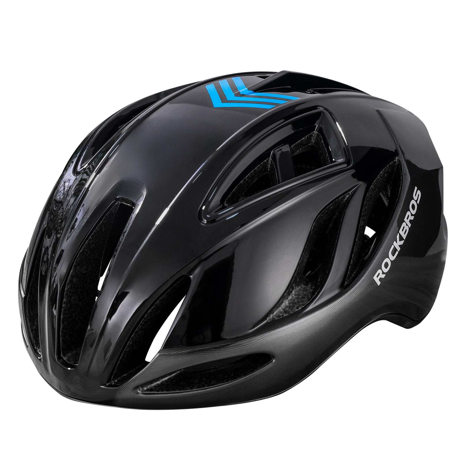 ROCKBROS Casco Bici Uomo e Donna MTB Casco Bicicletta da Strada Caschi Bici Adulti Unisex da Corsa Casco Bici Ventilato e Taglia Regolabile 58-62cm
