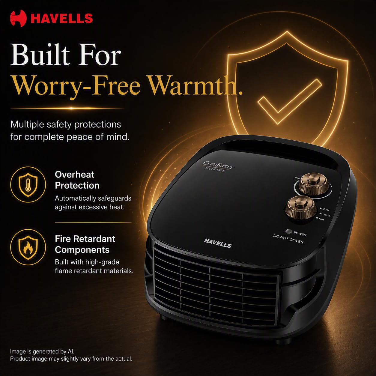 Havells Room Heater - Warm Your Space! -6
