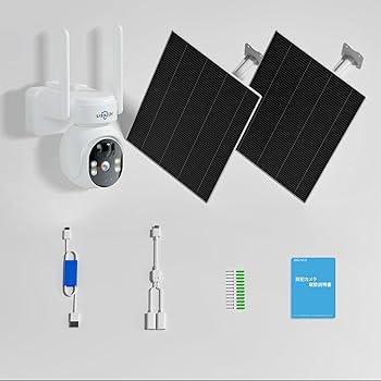 Hiseeu 4カメラ ソーラー監視システム 1TB Amazon.co.jp: 【HiseeuのNVRシステムに増設可能&電源不要電池式