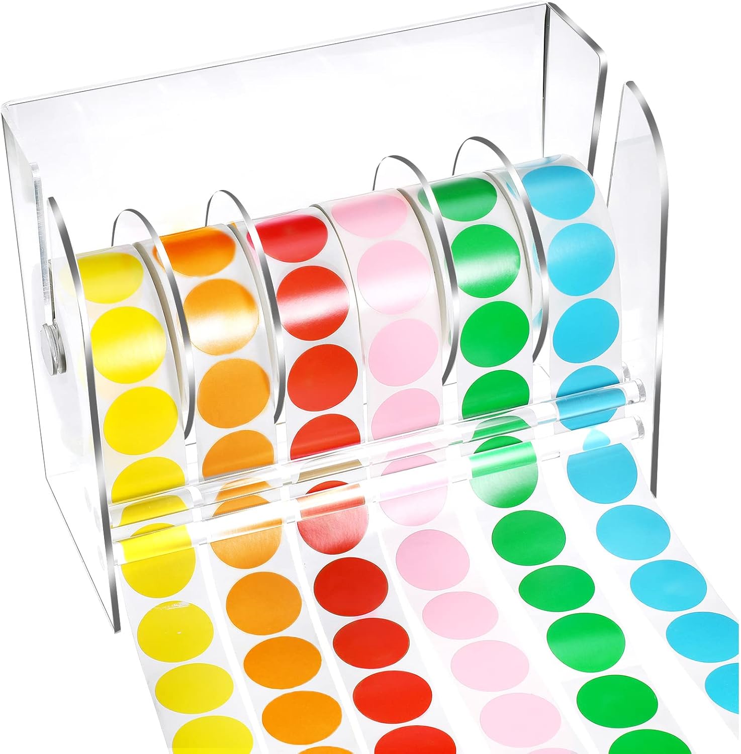 Adjustable Label Dispenser Acrylic Sticker Dispenser