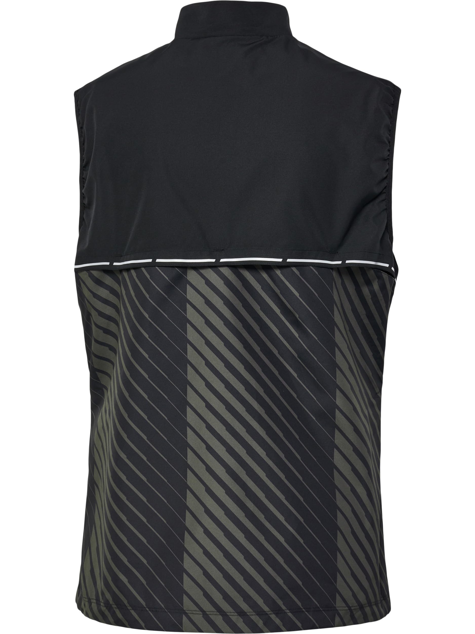hummel Newline Herren Pace Gilet Laufbekleidung Laufweste Schwarz - Beige S