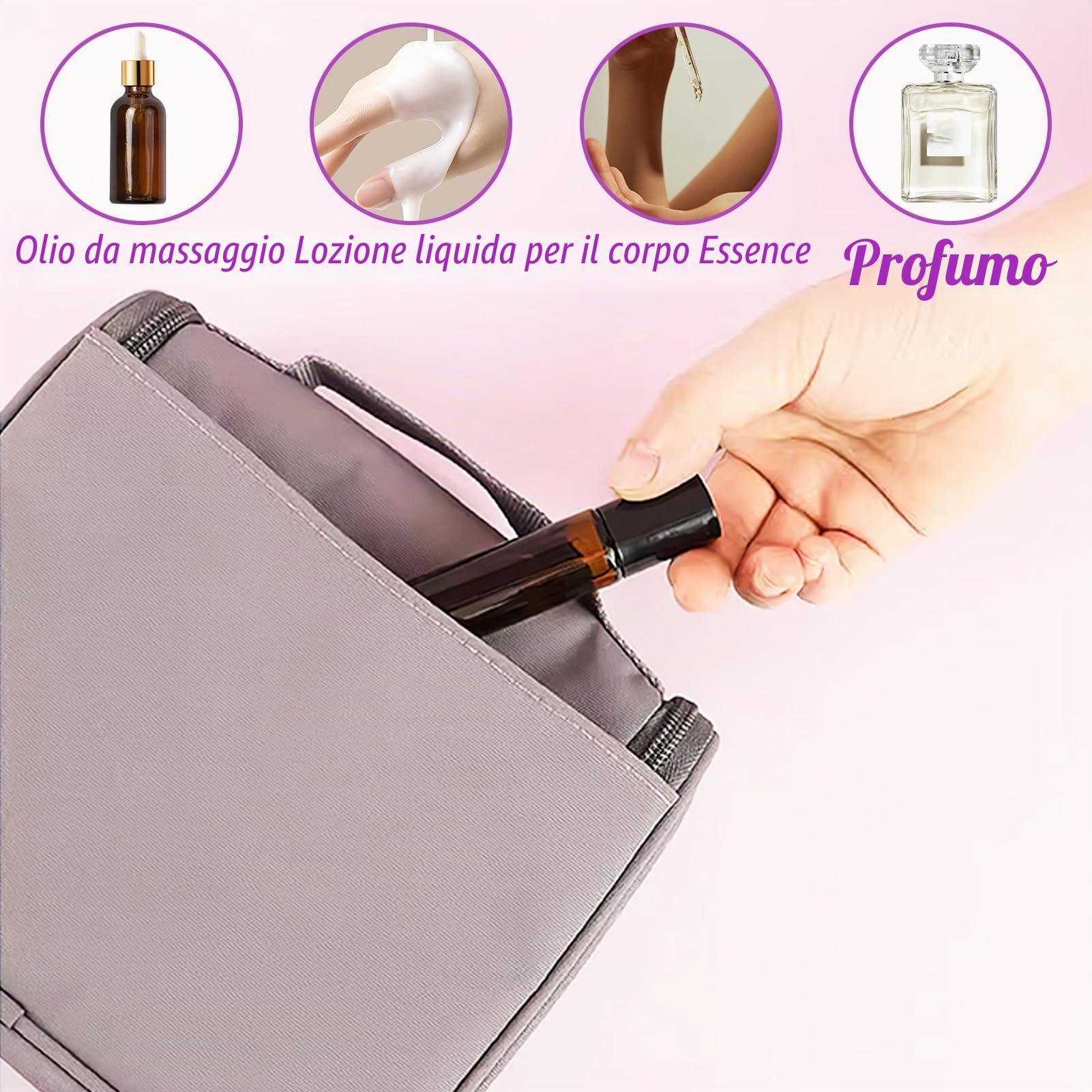16 Pezzi Roll-On in Vetro Marrone da 10ml per Oli Essenziali, Marrone Roll On Bottiglia Boccette Vuote Contenitore Flaconcini Vuoti con Sfera in Acciaio Inossidabile, per Aromaterapia, Profumi