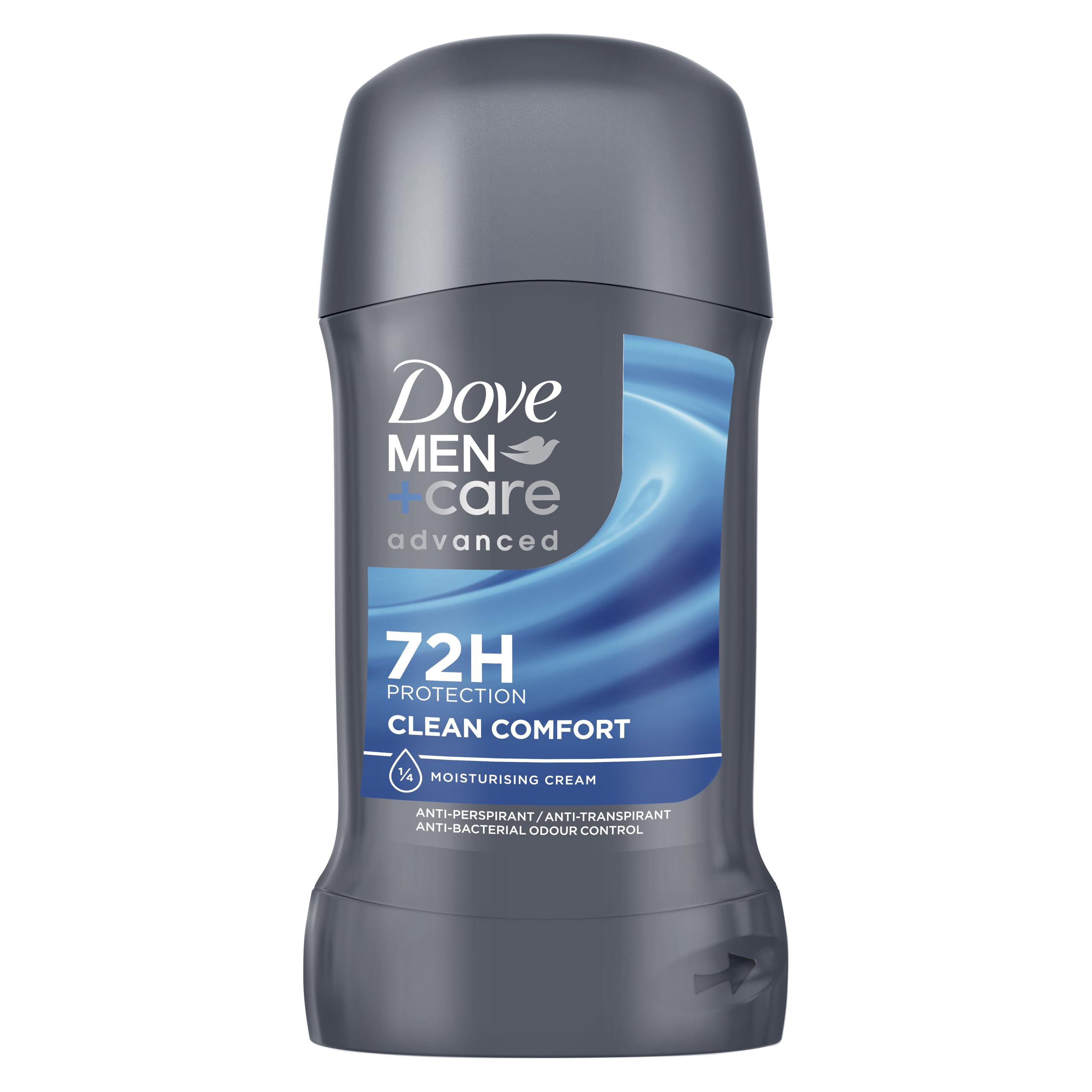 Dove Men+Care Advanced Anti-Perspirant Deodorant Stick Clean Comfort 50ml, 3 Pk