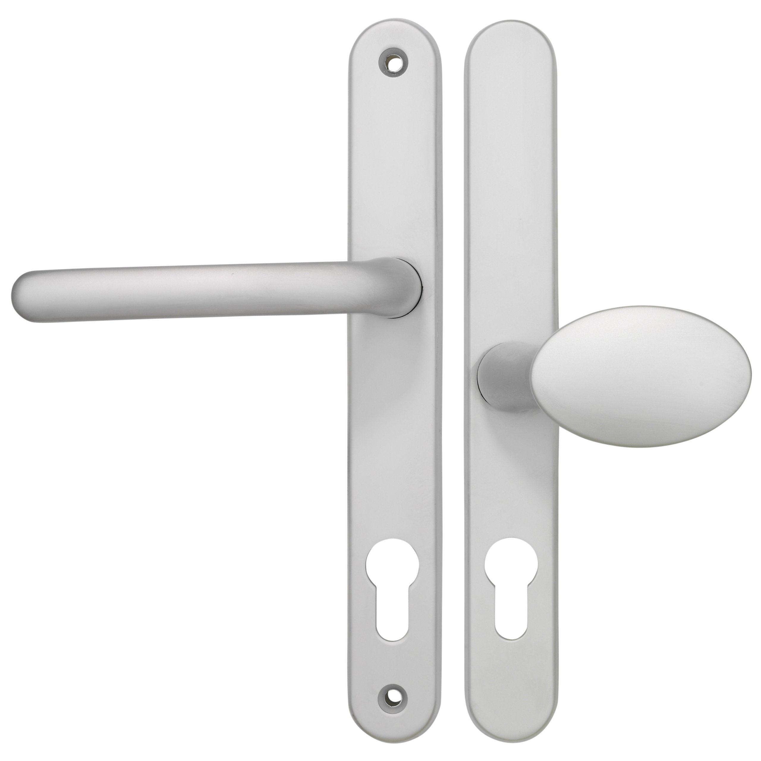 Fab and Fix Windsor Lever Moveable Pad 62mm/92mm PZ - Sprung - Brass