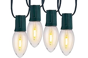 Vivid and Enduring C9 LED Christmas Lights for Joyous Festive Decor