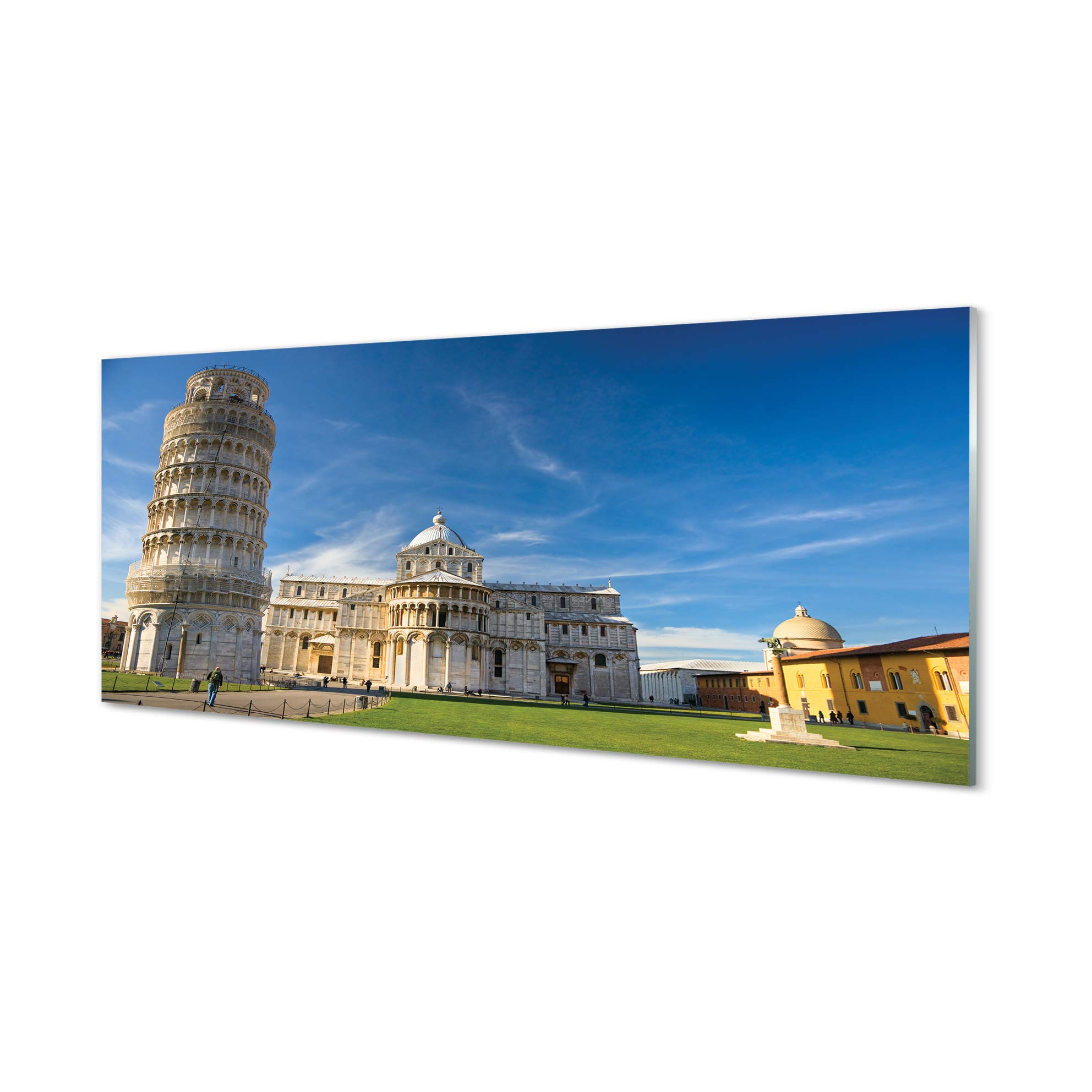 Crédence adhésive dosseret en verre trempé sécurité 125x50cm Tulup panorama Vatican pour mur