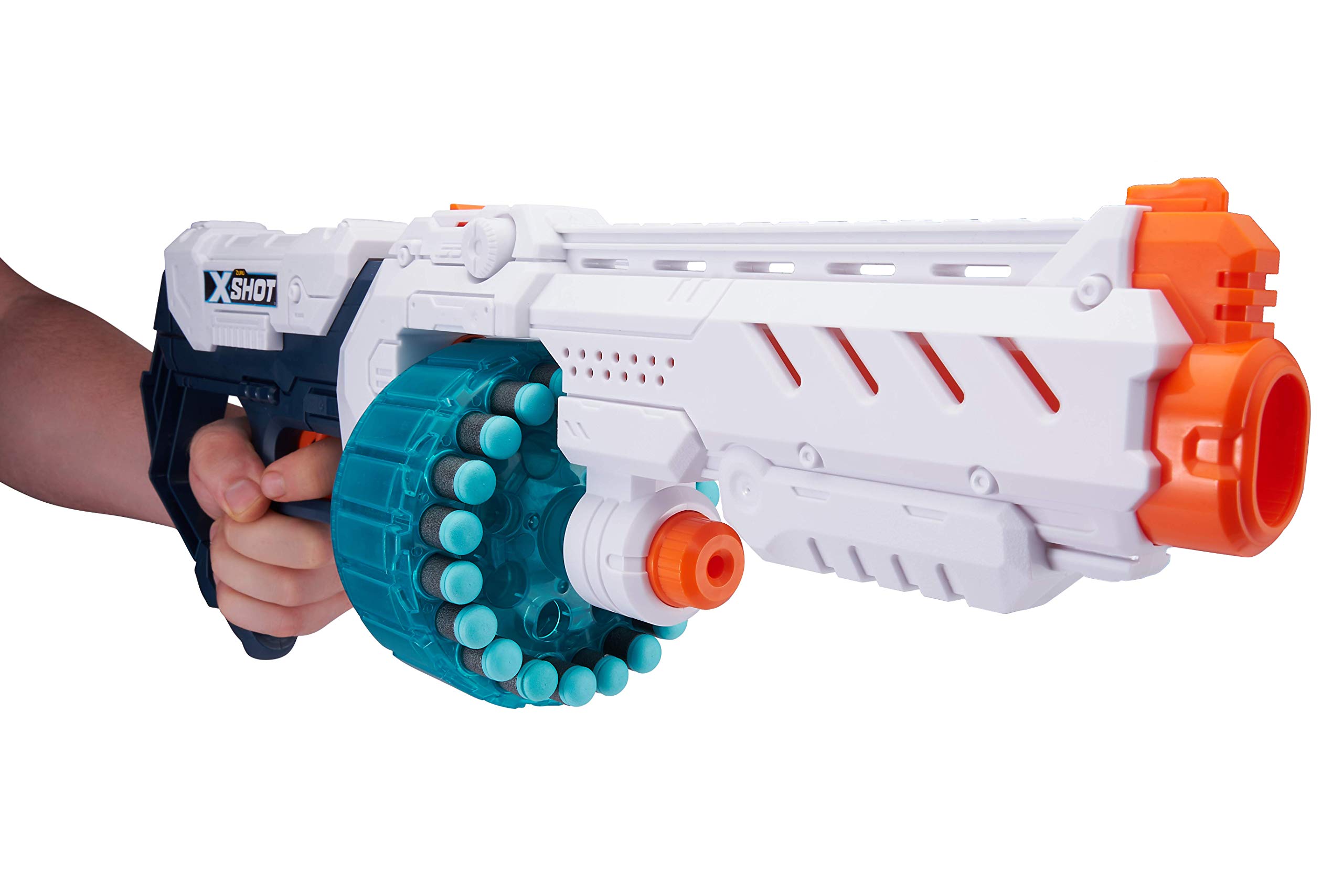 Zuru - Pistola Turbo Fire 8+, 36270, Blaster 20 disparos-48 Flechas