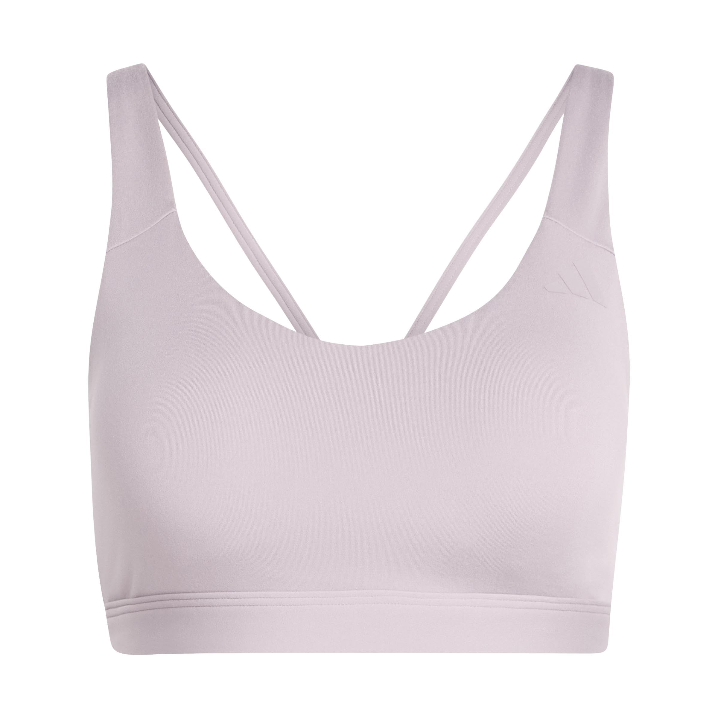 adidas Women's All Me Essentials Medium Support Bra, preloved fig, XS