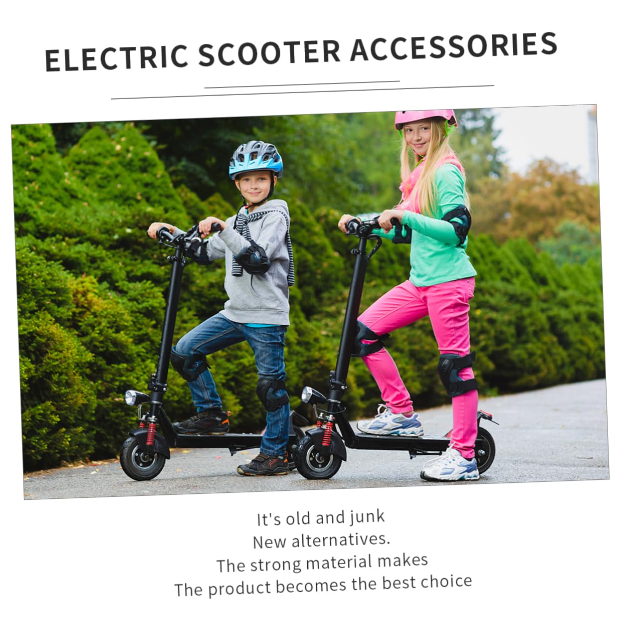 YARNOW Kit Freno a Disco per Scooter M365, Bianco Metallo | Ricambio per Pezzo Danneggiato o Usurato, Robusto e Facile da Installare, Accessorio Monopattino Elettrico