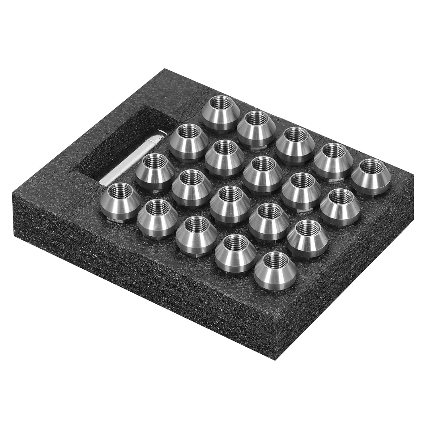 Wheel Lug Nuts 20pcs Wheel Lug Nuts M14x1.5 Thread 2in