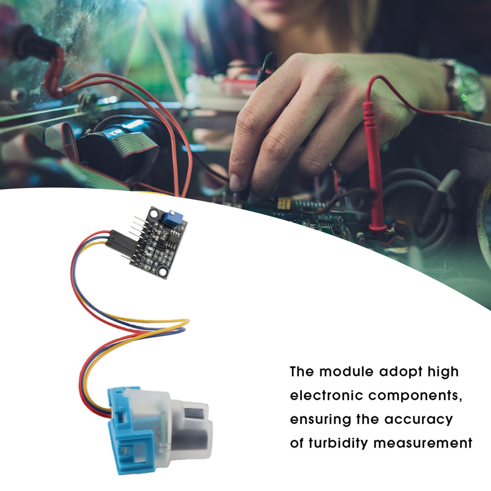 Módulo de sensor de turbidez Monitoreo de la calidad del agua Aguas residuales Medidor de turbidez Valor Valor Módulo TSW-20M