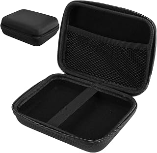 Small, Small Cable Bag Storage Bag 16 x 12 x 6 cm, USB Flash Bag | mini travel storage bag, black cable organizer bags, dustproof, waterproof, mouse bag, headphones