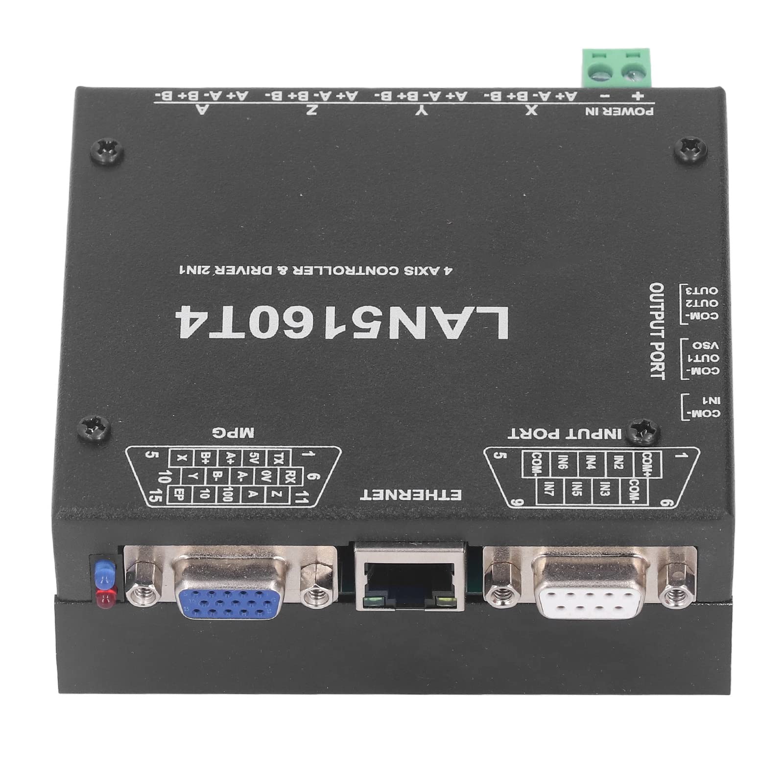 4 Achsen Controller -Treiber, CNC Motion Control Board mit Ethernet -Schnittstelle 7 Digitaleingang 3 Ausgabe 10 V Spindeldrehzahl für -Software 4 -Achsen -Stepping -System