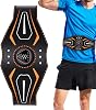Abs Stimulator, Smart Fitness Abdominal Training Belt, 46.46x5.51x0.79 Inches Digital Display, Usb Rechargeable Fitness Gear for Home Gym Bed Rest Car Commutes Break-Time