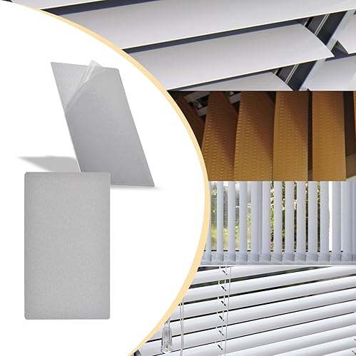 Miniatura 3 de Juego de 4 pestañas de reparación de persianas horizontales de aluminio, listones de repuesto, fijadores de persianas horizontales para persianas