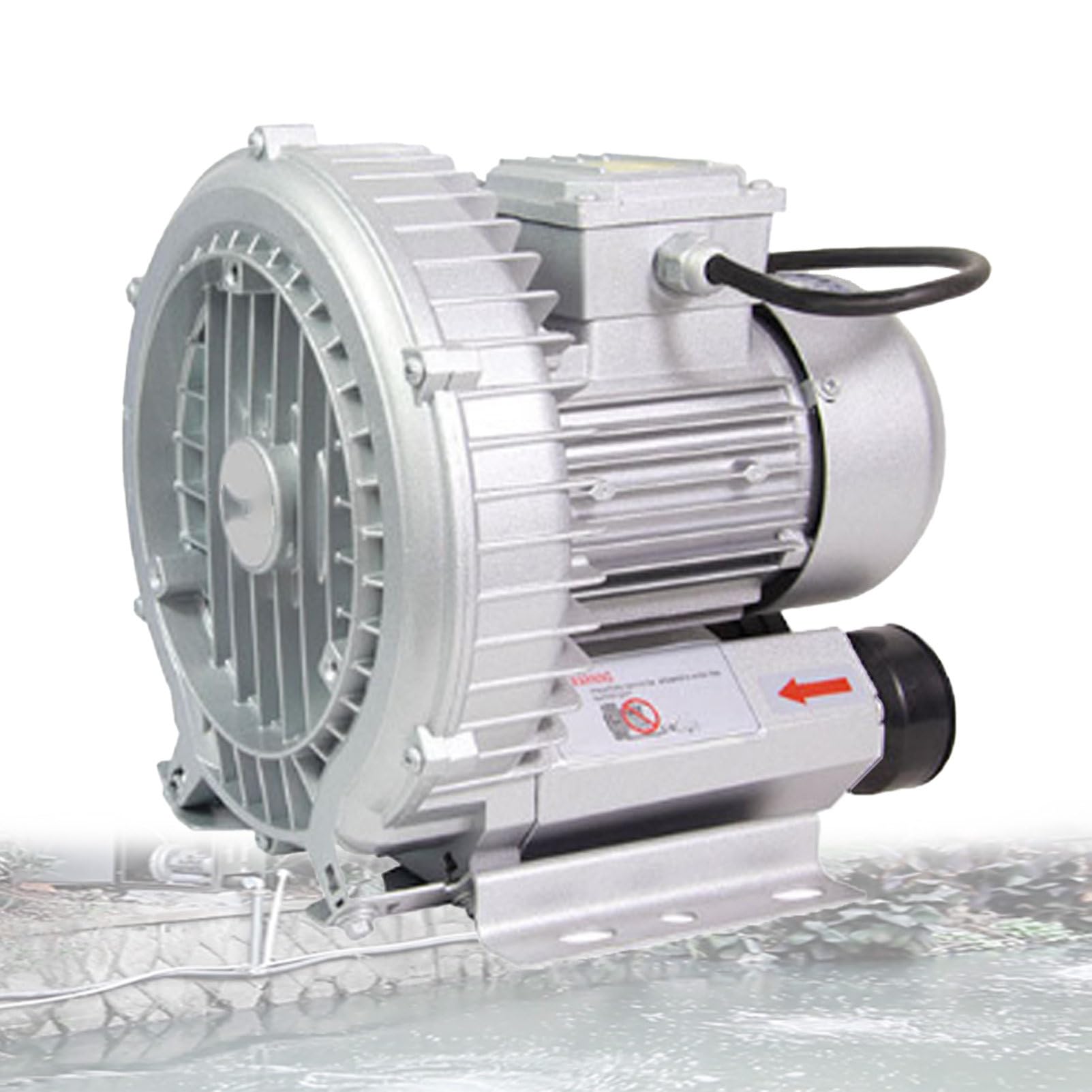 Pvxa High-Pressure Vortex Ring Blower, Industrial Vacuum Pump, with Motor Speed,7500w Vortex Blower,for Sewage Aeration Aquarium Fish Pond ThreePhase-350W/0.46HP