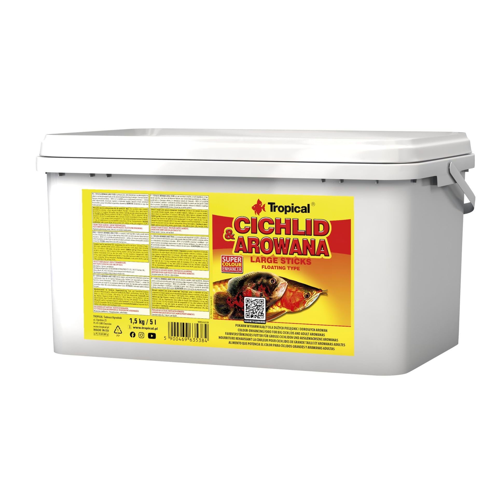 Tropical Softline Floating Sticks Arowana Size XXL, per stuk verpakt (1 x 1 l
