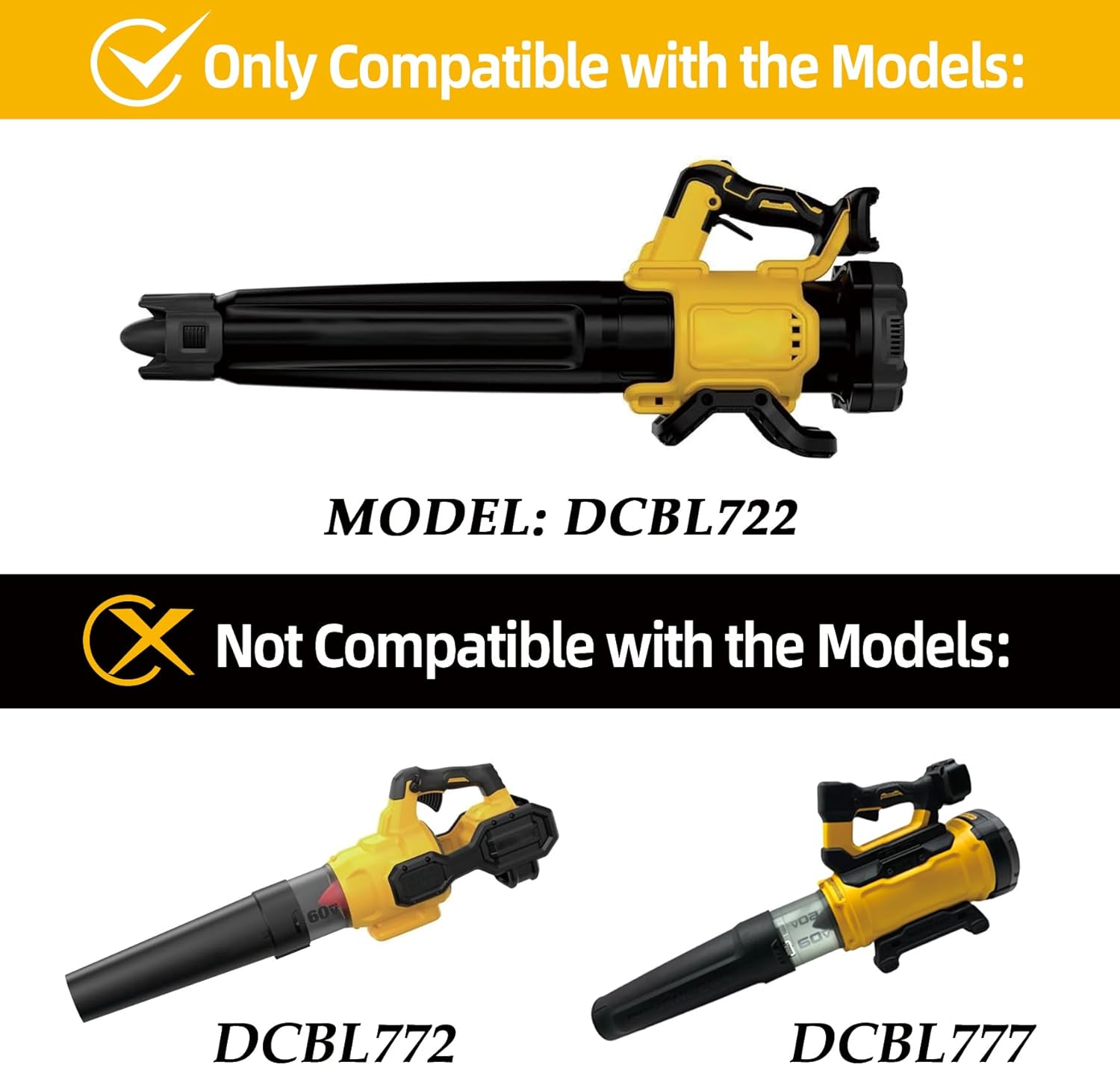 Wall Mount Metal Hanger for Dewalt 20V Leaf Blower, Fit for Only DCBL722 Models, Leaf Blower Attachments Tool Holder & Hook Mounting, Heavy-Duty Garage Vacuum Wall Mounted Bracket (Matte Black,1pack) - Image 3