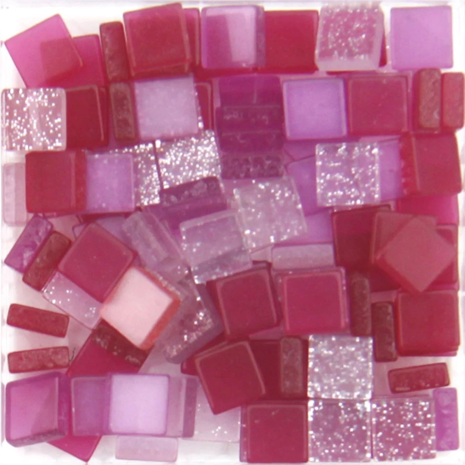 Mosaic Tiles 13g Mini 5x5mm Mosaic Tiles Solid Color Resin DIY Making Stones for Craft Hobby Arts Wall Decoration