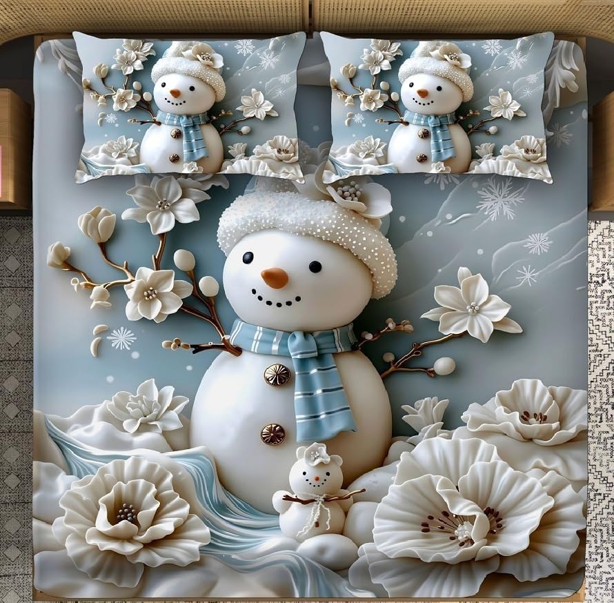 Image of DECORUM Premium 7D Digital Printed Cotton BEDSHEET (90 X 100) Inch with 2 King Size Pillow Covers - HIGH-Definition Design & Superior Comfort (Heavy Quality) BEDSHEET