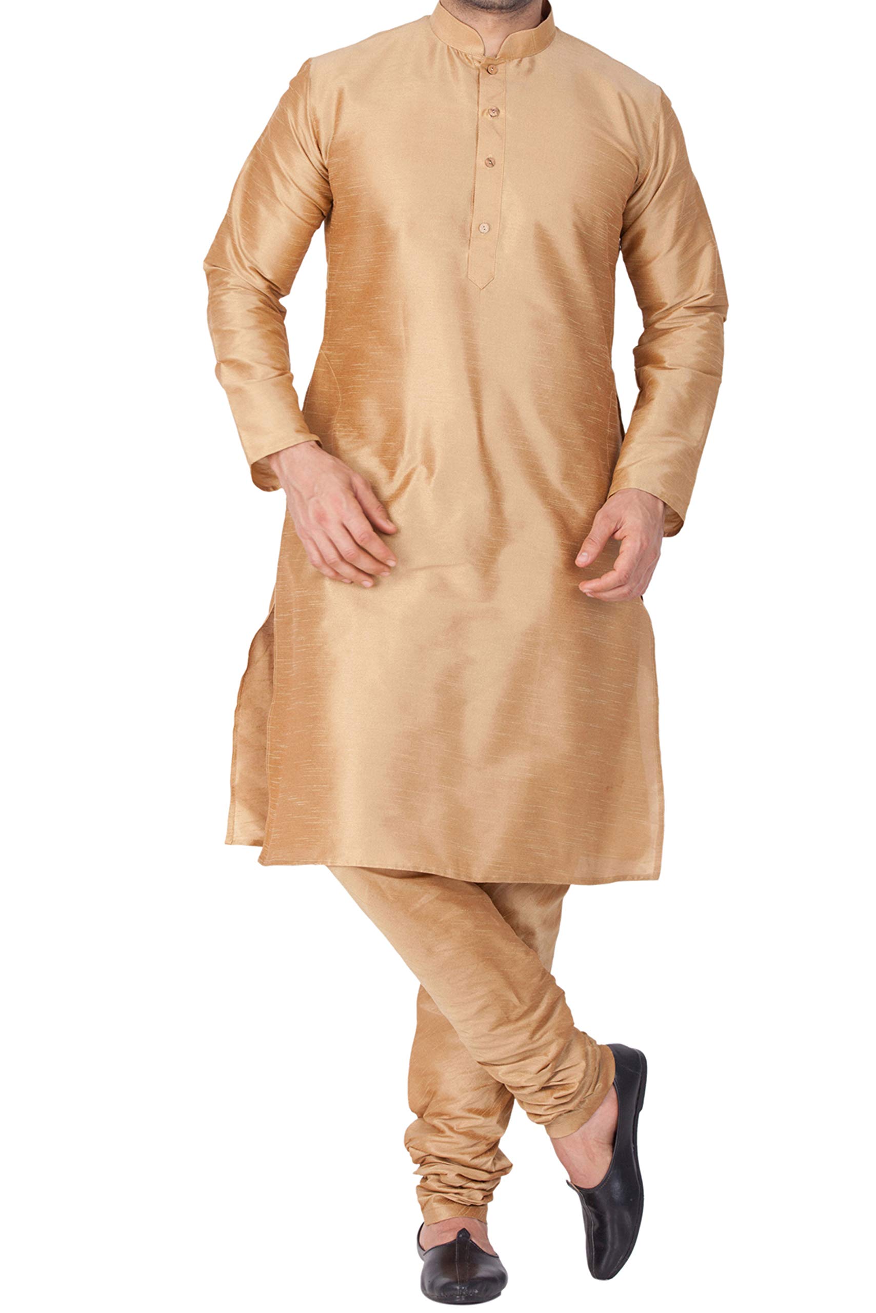 vastramay Men's Cotton Regular Fit Casual Kurta-picture-55